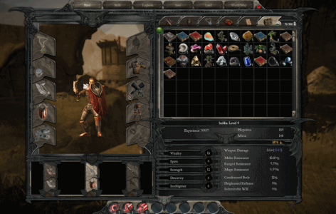Divinity II - In-game Menu