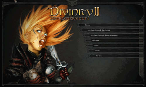 Divinity II - Main Menu